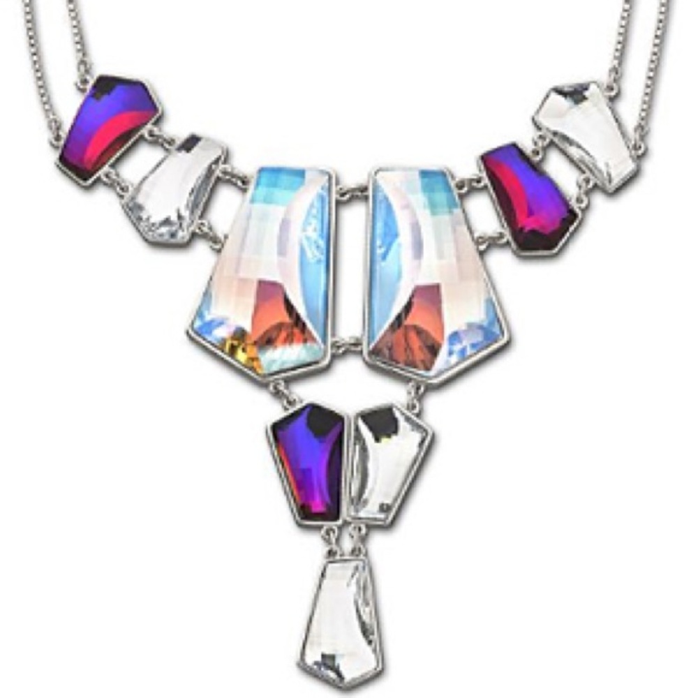 Pre Owned Authentic Swarovski Elegant Multicolor … - image 3